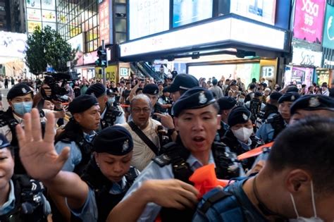 Hong Kong Police Detain Artists On Tiananmen Anniversary Eve