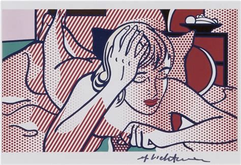 Nach Thinking Nude State I From The Nudes Series Par Roy Lichtenstein