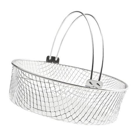 Panier De Friteuse Air Avec Poign E Insert De Passoire Essentials