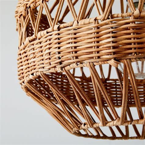 Rattan Weave Pendant | west elm United Kingdom