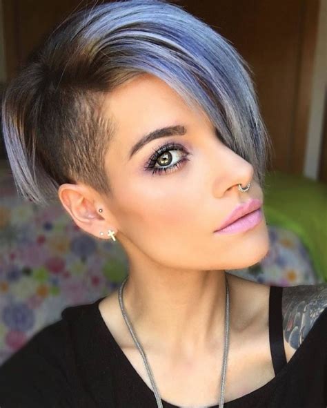 Undercut Freche Kurzhaarfrisur Damen 50 Frisur Ich Ideen Haarschnitt