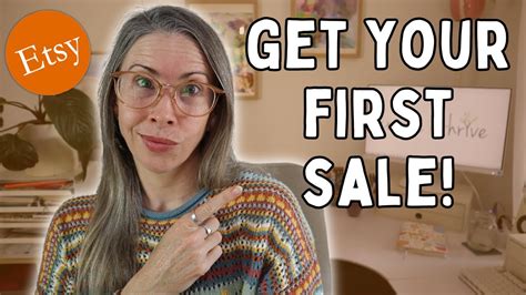 How To Make Your First Etsy Sale Youtube