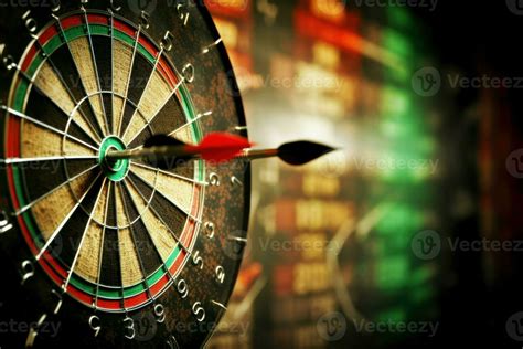 Circular Dart board target. Generate Ai 29175328 Stock Photo at Vecteezy