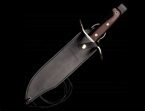 Cold Steel Wild West Bowie Fixed Blade Knife High Carbon Rosewood