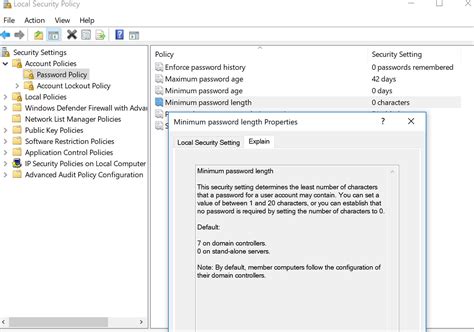 Minimum Password Length More Than 15 Microsoft Community