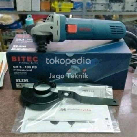 Jual Gerinda Tangan BITEC GM6 100HD 4 Angle Grinder GM 6 100 HD Bosch