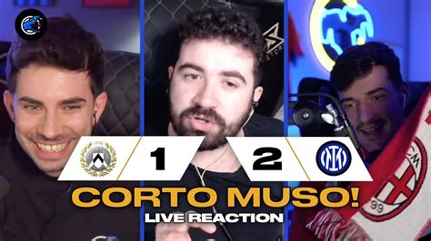 MILAN TI STIAMO ASPETTANDO LIVE REACTION UDINESE INTER 2 1 YouTube