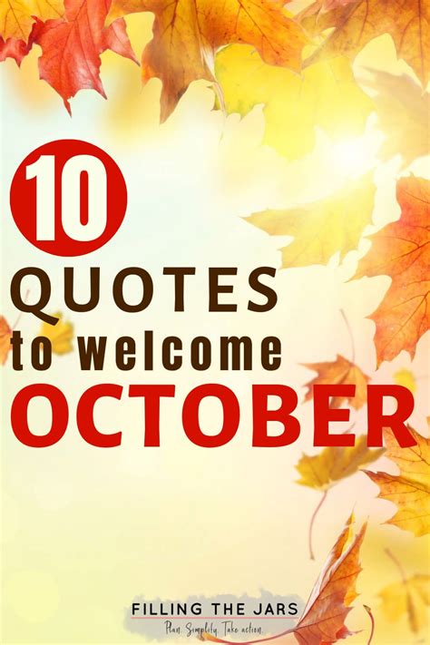 74 Positive Quotes For October Quotes Barbar