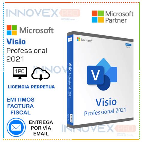 Microsoft Visio Professional Licencia Pc Innovexpro