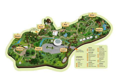 Singapore Botanic Gardens Map