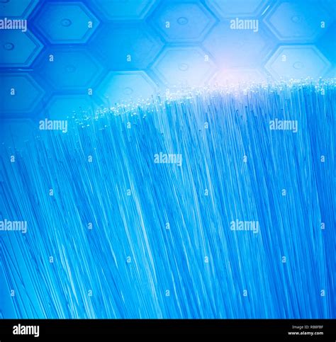 Fiber Optics Lights Abstract Background Stock Photo Alamy