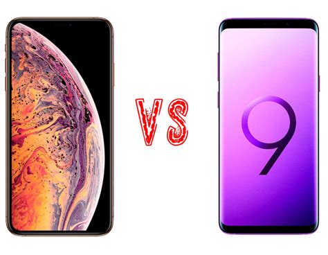 Comparativa Iphone Xs Max Vs Samsung Galaxy S