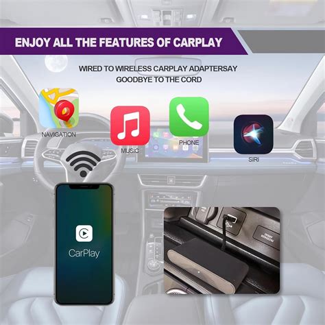 Adaptador Inal Mbrico Carplay Actualizaci N Inal Mbrica Carplay