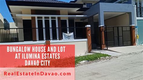 Bungalow House And Lot For Sale At Ilumina Estates Davao City Real