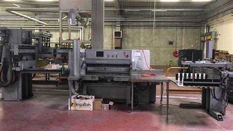 Polar Ed Paper Guillotine Used Machines Exapro