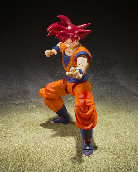 Super Saiyan God Goku Saiyan God Of Virtue Joins The S H Figuarts