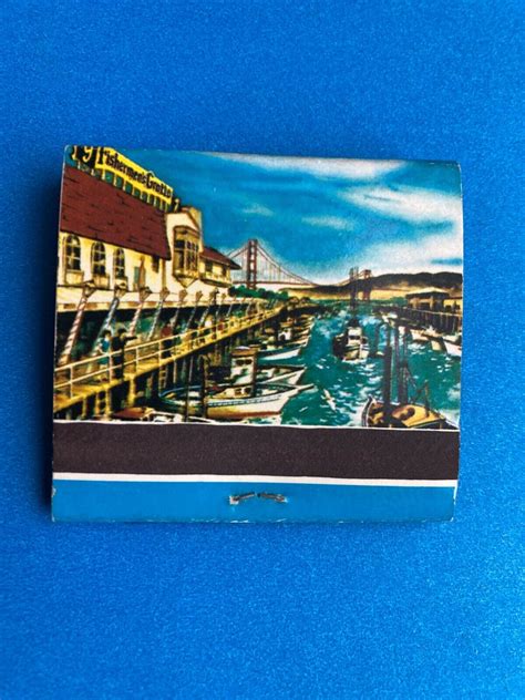 Matchbook No Fisherman S Grotto San Francisco Ca Strike