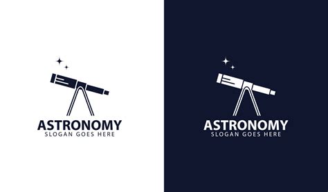 astronomy logo template simple design 15293577 Vector Art at Vecteezy