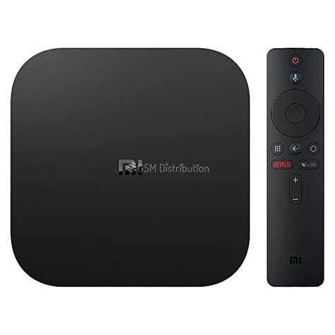 Xiaomi Mi Box S 4K Ultra HD 8 Gb Android TV Box Maroc GSM Distribution