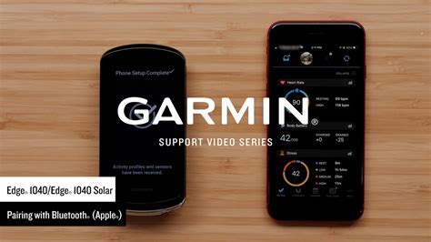 Support Pairing An Edge With The Garmin Connect App Apple