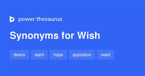 Wish synonyms - 1 731 Words and Phrases for Wish