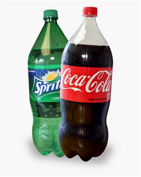 2 Liter Sprite Coke - Coca Cola 500 Ml , Free Transparent Clipart ...