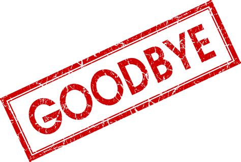 Goodbye Png Images Transparent Background Png Play