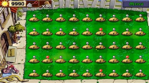 Plants Vs Zombies Potato Mine Vs All Zombies Last Stand Day