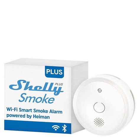 Shelly Plus Smoke Smarter Wlan Und Bluetooth Rauchmelder Sofortige