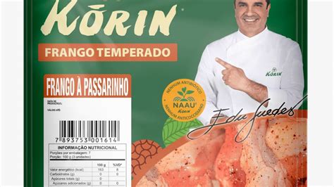 Korin lança frango a passarinho sem transgênicos e livre de