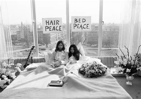 Behind The Camera Nico Koster At John Lennon And Yoko Onos Bed In