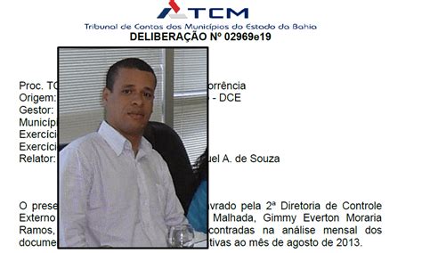 Tcm Ba Multa Ex Prefeito De Malhada Ap S Ser Constatado Irregularidades