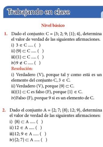 Teoría de Conjuntos para Sexto de Primaria Articulos Educativos