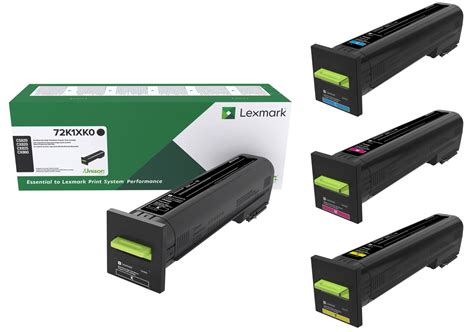 Lexmark Set 72k1xc0 72k1xk0 72k1xm0 72k1xy0 Original Lexmark