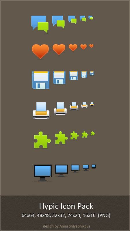Hypic Icon Pack by shlyapnikova on DeviantArt