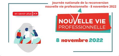 Journ E Nationale De La Reconversion Nouvelle Vie Professionnelle