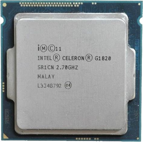 Intel Celeron G1820 2.7GHz 2M Cache Dual-Core CPU Processor SR1CN LGA ...