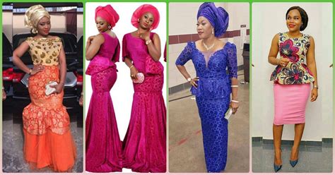 10 Best Aso Ebi Styles For Nigerian Fashionistas Reny Styles