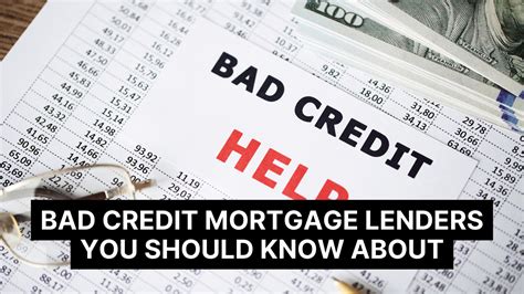 Bad Credit Mortgage Lenders You Should Know About | Construction How