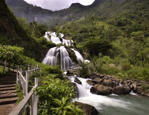 Premium Ai Image A World Of Waterfalls Cascading Beauty Amidst Greenery