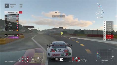 Gara Di Endurance A Spa Su Gt7 Con La Toms Supra Youtube