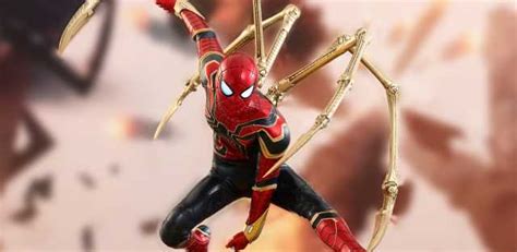 AVENGERS INFINITY WAR Hot Toys Iron Spider Figure Provides A Detailed