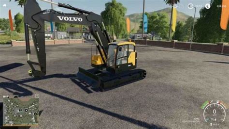 Fs Volvo Ecr V Exevators Mod F R Farming Simulator