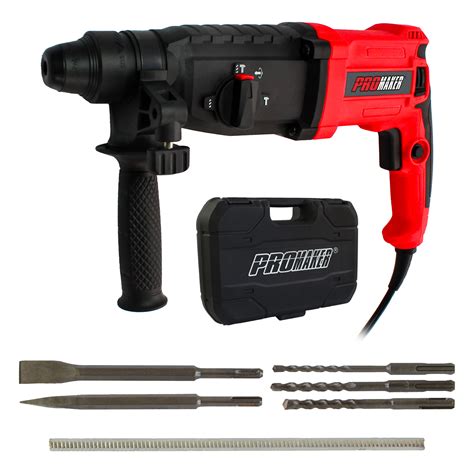 ROTARY HAMMER DRILL 4 IN 1 850W 7 5 PRO RM850KIT Promaker Tools