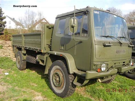 Daf Leyland T244 4x4 1991 Stake Body And Tarpaulin Truck Photo And Specs