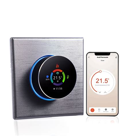 Anself Wifi Smart Thermostat Weekly Programmable Control Mobile App Compatible Home