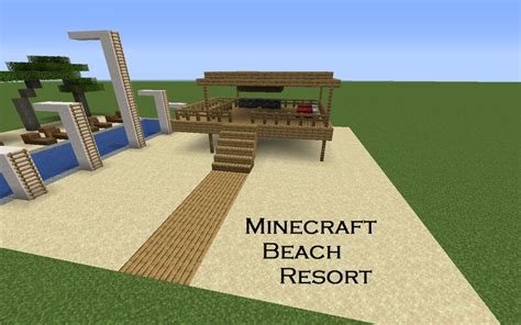 Minecraft Beach Resort Minecraft Map