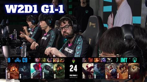 C9 Vs IMT Game 1 Week 2 Day 1 S14 LCS Summer 2024 Cloud 9 Vs