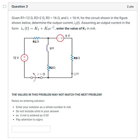 Solved Question 3 2 Pts Given R1 12 0 R2 2 0 R3 16 N Chegg