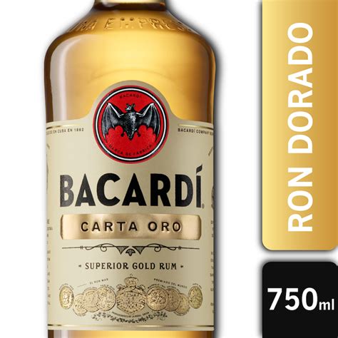 Grupo Cepas Market Ron Bacardí Carta Oro 750 ml